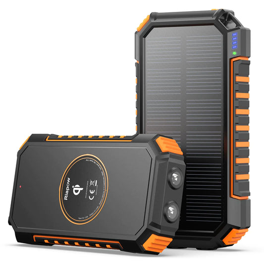 Riapow Solar Power Bank 26800mAh